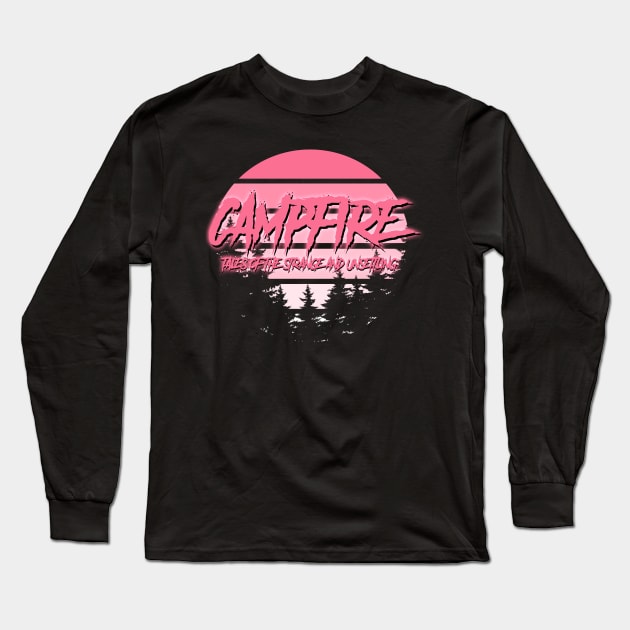 Retro FNF Long Sleeve T-Shirt by Campfire Tales of the Strange and Unsettling